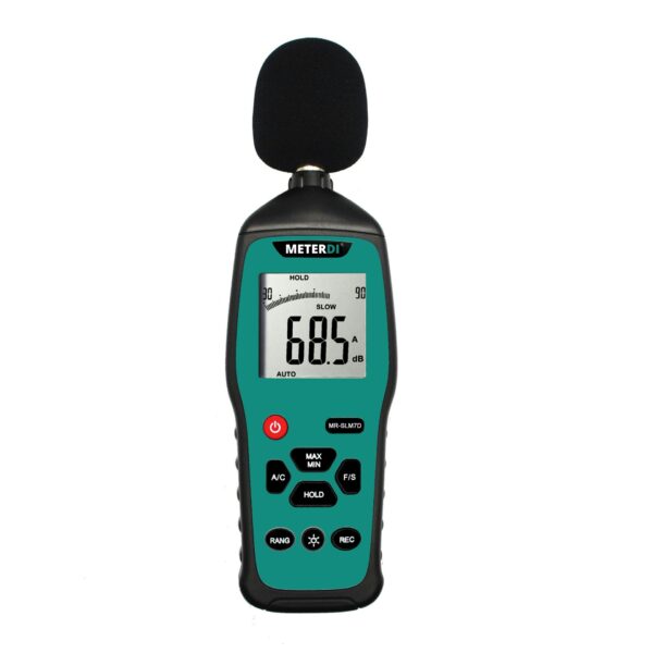 METERDI Data Logger Sound Level Meter MR-SLM7D for accurate noise level measurements in various environments.