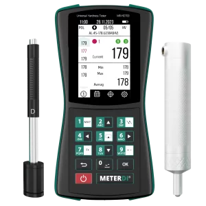 METERDI Universal Hardness Tester MR-HD700 for portable Leeb and UCI hardness testing of metals