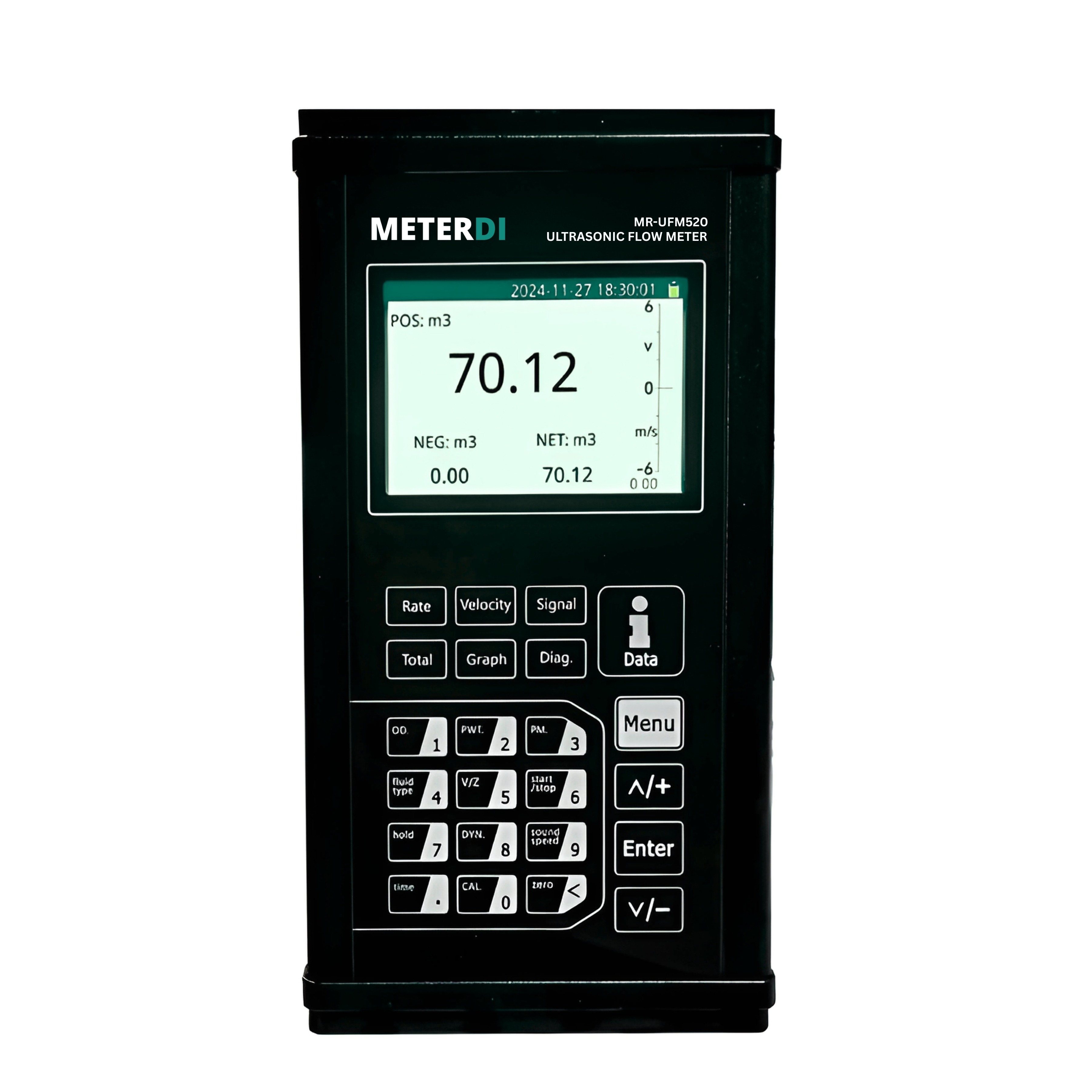 Ultrasonic Flow Meter MR-UFM520 for precise non-invasive liquid flow measurement
