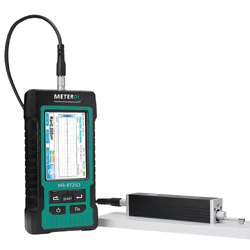 METERDI Surface Roughness Tester MR-RT25D designed for precise surface texture measurement in industrial applications.